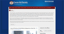 Desktop Screenshot of canceraidsocietyindia.org